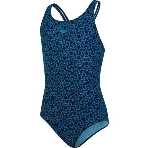 Speedo Zwempak - Boomstar - Zwart m. Patroon - Speedo - 16 jaar (176) - Badmode