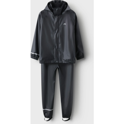 Name It Regenkleding - PU - Noos - NknDry10 - Zwart - Name It - 8 jaar (128) - Regenkleding