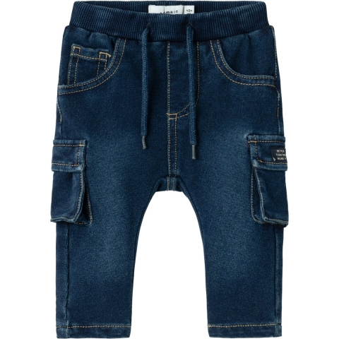 Name It Joggingbroek - Noos - NbmBen - Dark Blue Denim - Name It - 68 - Joggingbroek