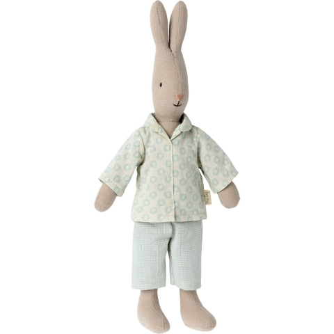 Maileg Knuffel - Konijn - Maat 1 - 27 cm - Pyjama's - Maileg - OneSize - Knuffel