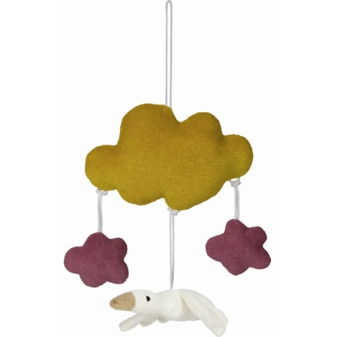 Senger Naturwelt Baby Mobiel - Zonnerijst - Roze - Senger Naturwelt - OneSize - Baby Mobiel