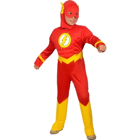 Ciao Srl. De Flash Kostuum - De Flash - Ciao Srl. - 10-12 jaar (140-152) - Kostuum