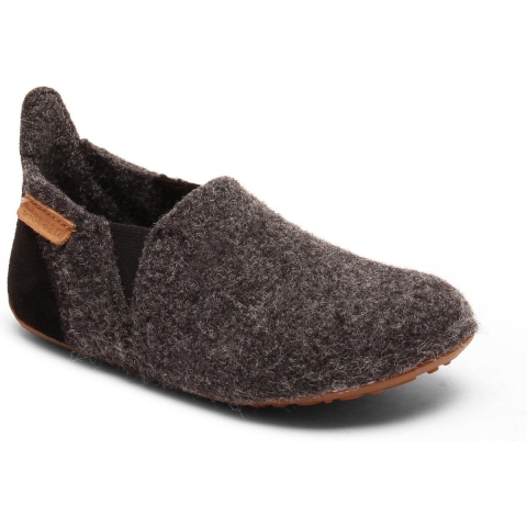 Bisgaard Pantoffels - Wol - Wool Sailor - Antraciet Grijs - Bisgaard - 24 - Pantoffels