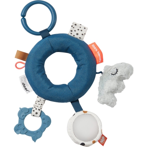 Done by Deer Activiteitsring - Blauw - Done by Deer - OneSize - Activiteitenspeelgoed