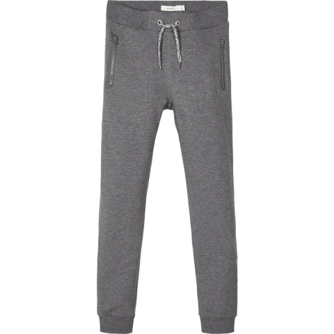 Name It Joggingbroek - NkmHonk - Noos - Donkergrijs Gevlekt - Name It - 2 jaar (92) - Broeken - Katoen