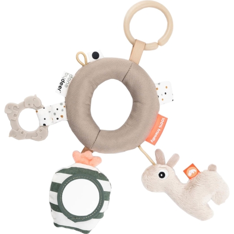 Done by deer Activiteitenspeelgoed - Activity Ring Lalee - Zand - Done by Deer - OneSize - Activiteitenspeelgoed
