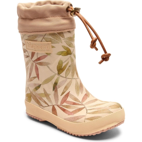 Bisgaard Thermolaarzen - Beige Bladeren - Bisgaard - 35 - Regenlaarzen