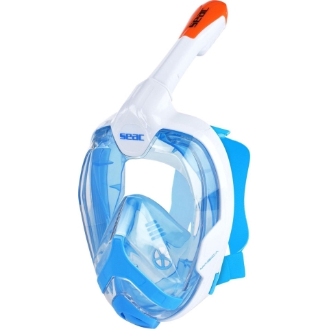 Seac Snorkelmasker - Magica L/XL - Wit/Oranje - Seac - OneSize - Duikmasker