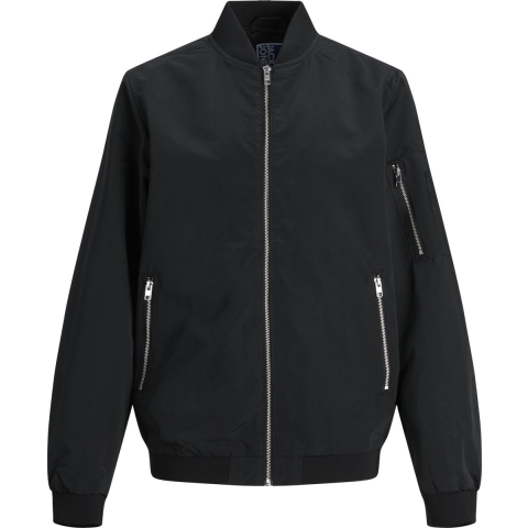 Jack & Jones Jas - JjeRush - Noos - Zwart - Jack & Jones - 8 jaar (128) - Zomerjas