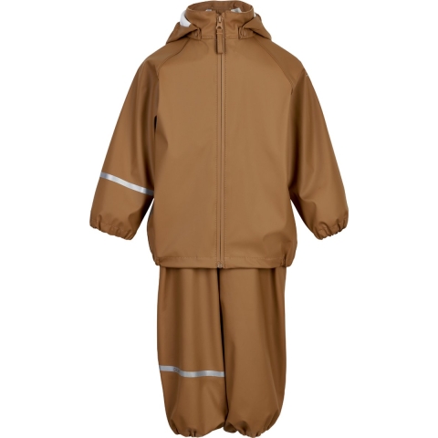 CeLaVi Regenkleding m. Bretellen - Gerecycled PU - Rubber - CeLaVi - 80 - Regenkleding