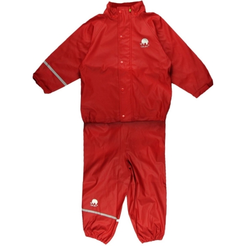 CeLaVi Regenkleding - PU - Rood - CeLaVi - 150 - Regenkleding
