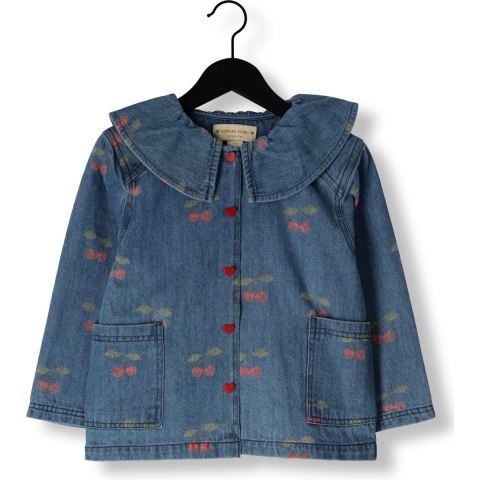 Konges Sløjd Overhemd - Magot Denim - Grote Cerise - Konges Sløjd - 4 jaar (104) - Overhemd