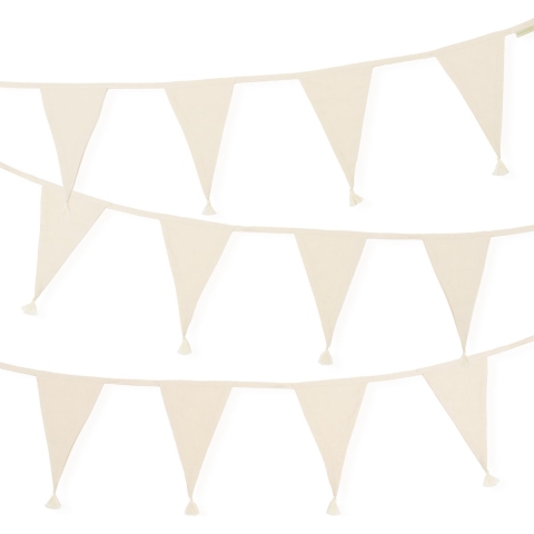 A Little Lovely Company Slinger - 12 Cotton Vlaggen - 400 cm - B - A Little Lovely Company - OneSize - Slinger