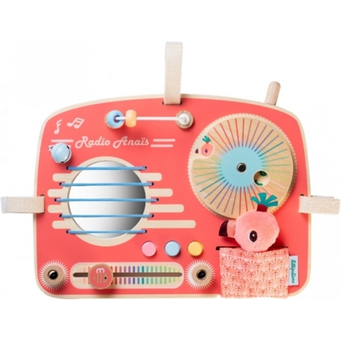 Lilliputiens Activiteitenpaneel - Radio - Lilliputiens - OneSize - Activiteitenspeelgoed