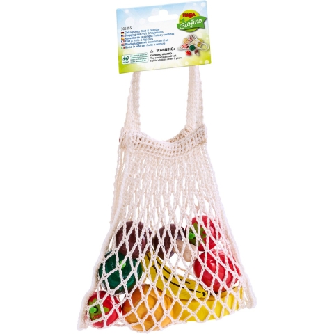 HABA Speelgoedeten - Hout - Groenten en fruit - HABA - OneSize - Speelgoedeten