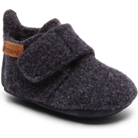 Bisgaard Pantoffels - Wol - Navy - Bisgaard - 26 - Pantoffels