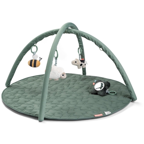 Done by deer Speelkleed - Tiny Farm - Groen - Done by Deer - OneSize - Speelkleed