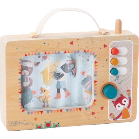 Lilliputiens Muziekdoos - My First Geanimeerde Music Doos - Lilliputiens - OneSize - Activiteitenspeelgoed