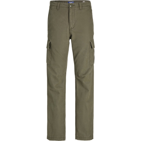 Jack & Jones Broek - Vracht - Noos - JPStkane - Olive Nacht - Jack & Jones - 11 jaar (146) - Broeken - Katoen