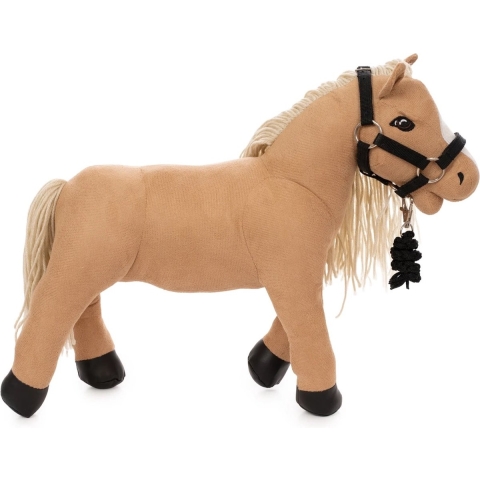 by ASTRUP Knuffelpony - Daisy - 30 cm. - Beige - by ASTRUP - OneSize - Speelgoeddieren