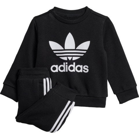 adidas Originals Sweatset - Crew - Zwart/Wit - adidas Originals - 4 jaar (104) - Sweatset