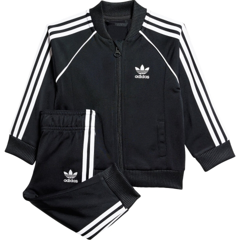adidas Originals Trainingspak - RVS - Zwart - adidas Originals - 1½ jaar (86) - Trainingspak