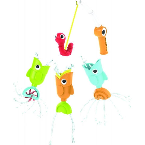 Yookidoo Badspeelgoed - Catch 'N' Sprinkle - Visset - Yookidoo - OneSize - Badspeelgoed