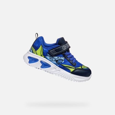 Geox Lichtgevende Schoenen - J Assist - Royal/Navy - Geox - 28 - Lichtgevende Schoenen