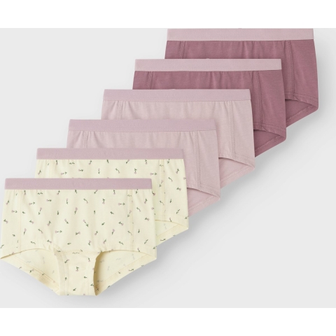 Name It Hipsters - NkfHipster - 6-pack - Botercrème Floral - Name It - 13-14 jaar (158-164) - Hipsters