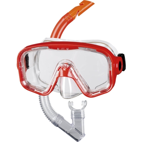 BECO Snorkelset - Bahia 12+ - Rood - BECO - OneSize - Snorkel