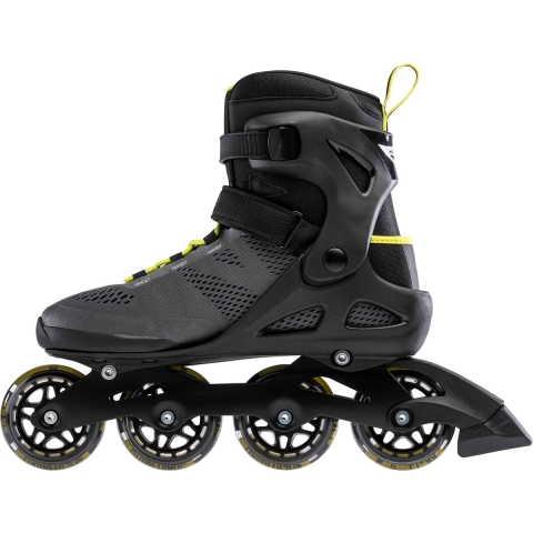 Rollerblade Rolschaatsen - Macroblade 80 - Black/Limoen - Rollerblade - 41 - Rolschaatsen