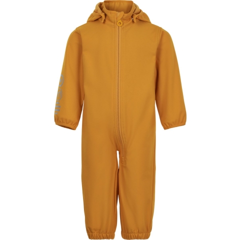Minymo Softshellpak - Golden Oranje - Minymo - 1 jaar (80) - Softshell