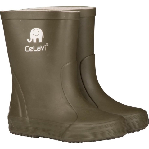 CeLaVi Regenlaarzen - Basic - Army Groen - CeLaVi - 30 - Regenlaarzen