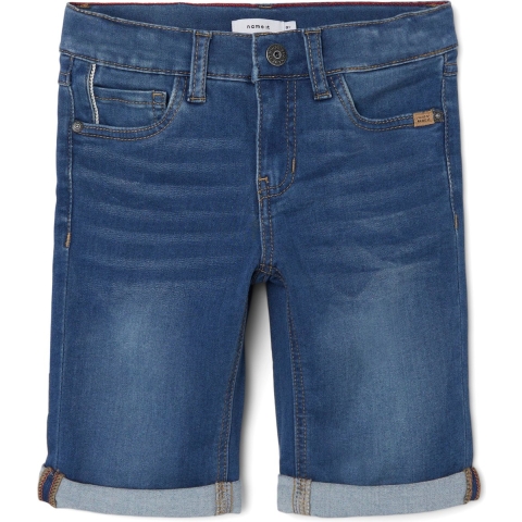 Name It Shorts - Denim - Noos - NkmTheo - Medium+ Blue Denim - Name It - 11 jaar (146) - Shorts