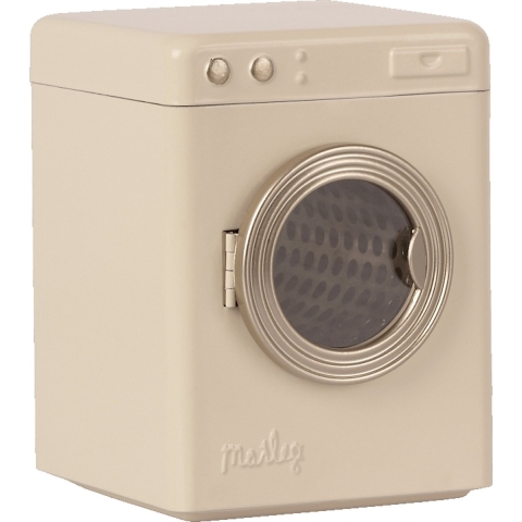 Maileg Wasmachine - Off White - Maileg - OneSize - Poppentoebehoren