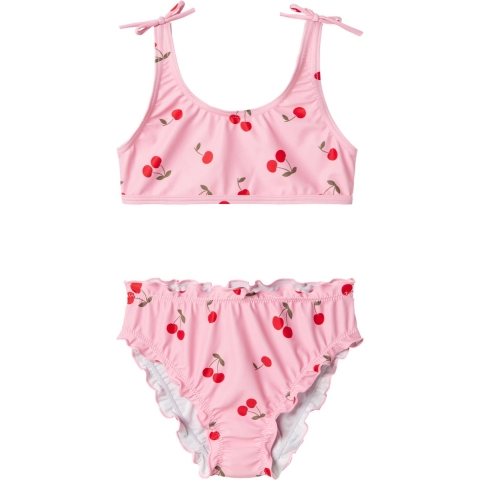 Name It Bikini - NmfZanne - AOP - Roze Glazuur - Name It - 3-4 jaar (98-104) - Bikini