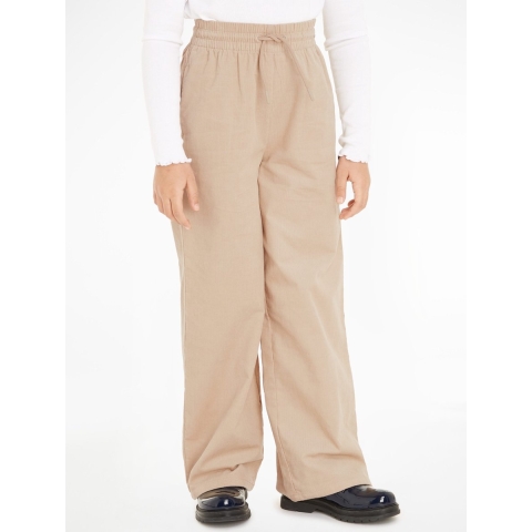 Tommy Hilfiger Corduroy Broek - Ribcord pull-on - Merino - Tommy Hilfiger - 16 jaar (176) - Broeken - Katoen