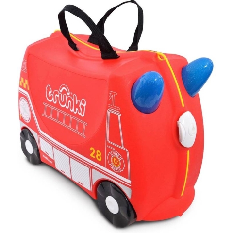 Trunki Koffer - Frank De brandweerwagen - Trunki - OneSize - Tas