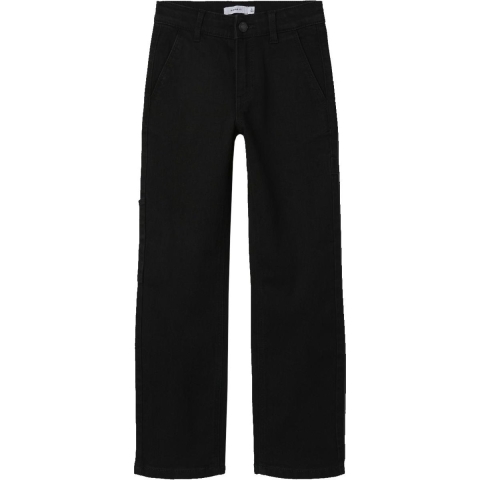 Name It Jeans - NkmRyan - Black Denim - Name It - 8 jaar (128) - Jeans