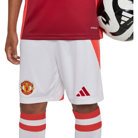 adidas Performance Shorts - Mufc H Sho Y - Wit - adidas Performance - 14 jaar (164) - Shorts