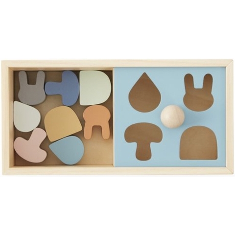 OYOY Vormensorteerbox - Hout - OYOY - OneSize - Vormensorteerbox