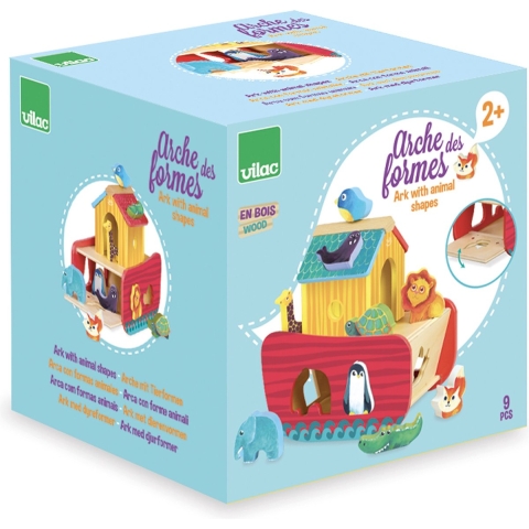 Vilac Vormensorteerbox - Noah's Ark - Vilac - OneSize - Vormensorteerbox