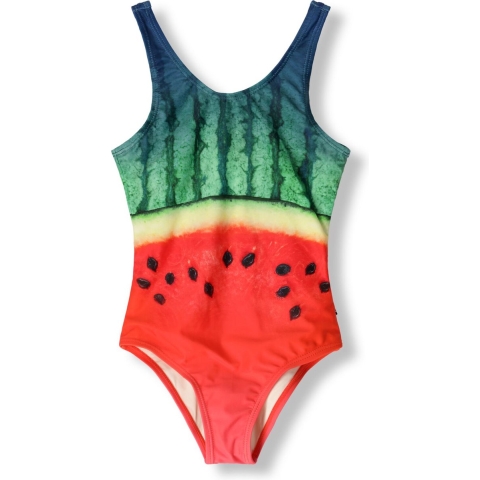 Molo Zwempak - UV50+ - Nika - Meloen - Molo - 8 jaar (128) - Badmode