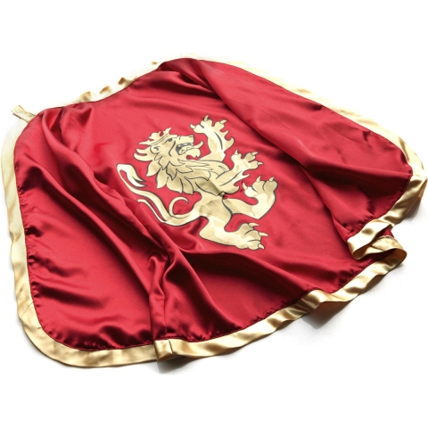 Liontouch Kostuum - Edele riddermantel - Rood - Liontouch - OneSize - Kostuum