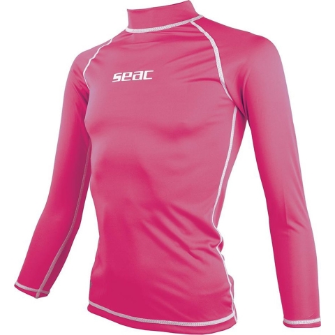 Seac Zwemtop - T-zon lang - UV50+ - Roze - Seac - 7 jaar (122) - Badmode