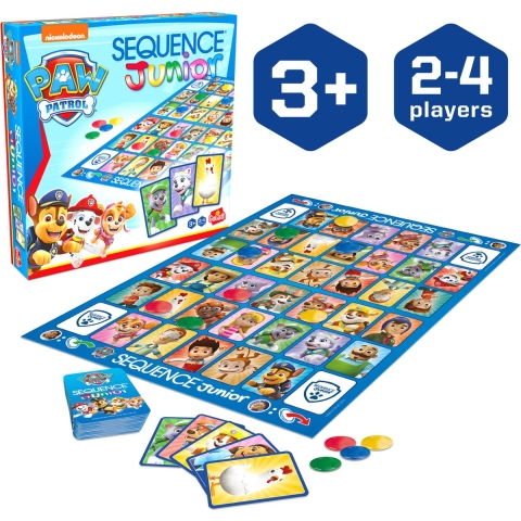 Sequence Bordspel - Sequence Junior Paw Patrol Nordic - Sequence - OneSize - Bordspel