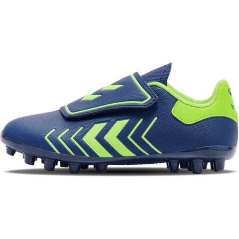 Hummel Voetbalschoenen - Hattrick MG Jr - Navy Peony - Hummel - 38 - Voetbalschoenen