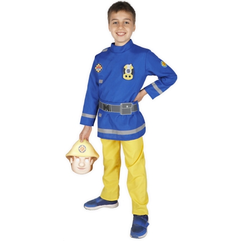 Ciao Srl. Brandweerman Kostuum - Il Pompière - Ciao Srl. - 5-7 jaar (110-122) - Kostuum