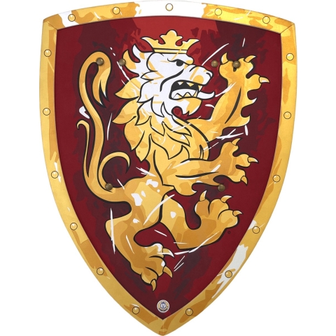 Liontouch Kostuum - Noble Knight Schild - Rood - Liontouch - OneSize - Kostuum