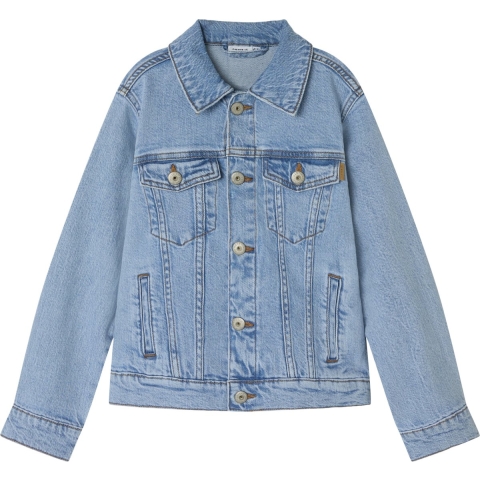 Name It Spijkerjas - NkmJagger - Light Blue Denim - Name It - 10 jaar (140) - Spijkerjas